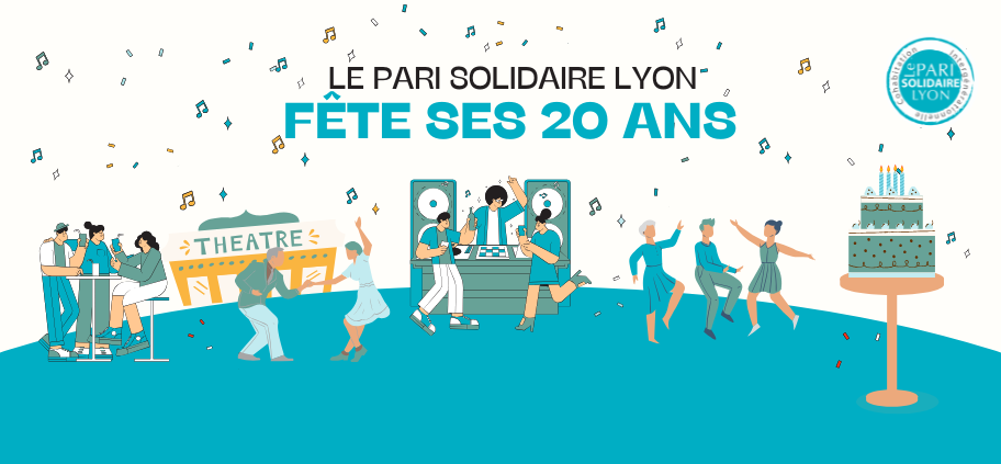 Le Pari Solidaire Lyon fête ses 20 ans au café Chez Daddy !